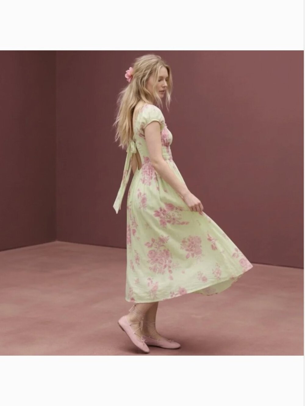 Free People Forget Me Not Gauze Dress